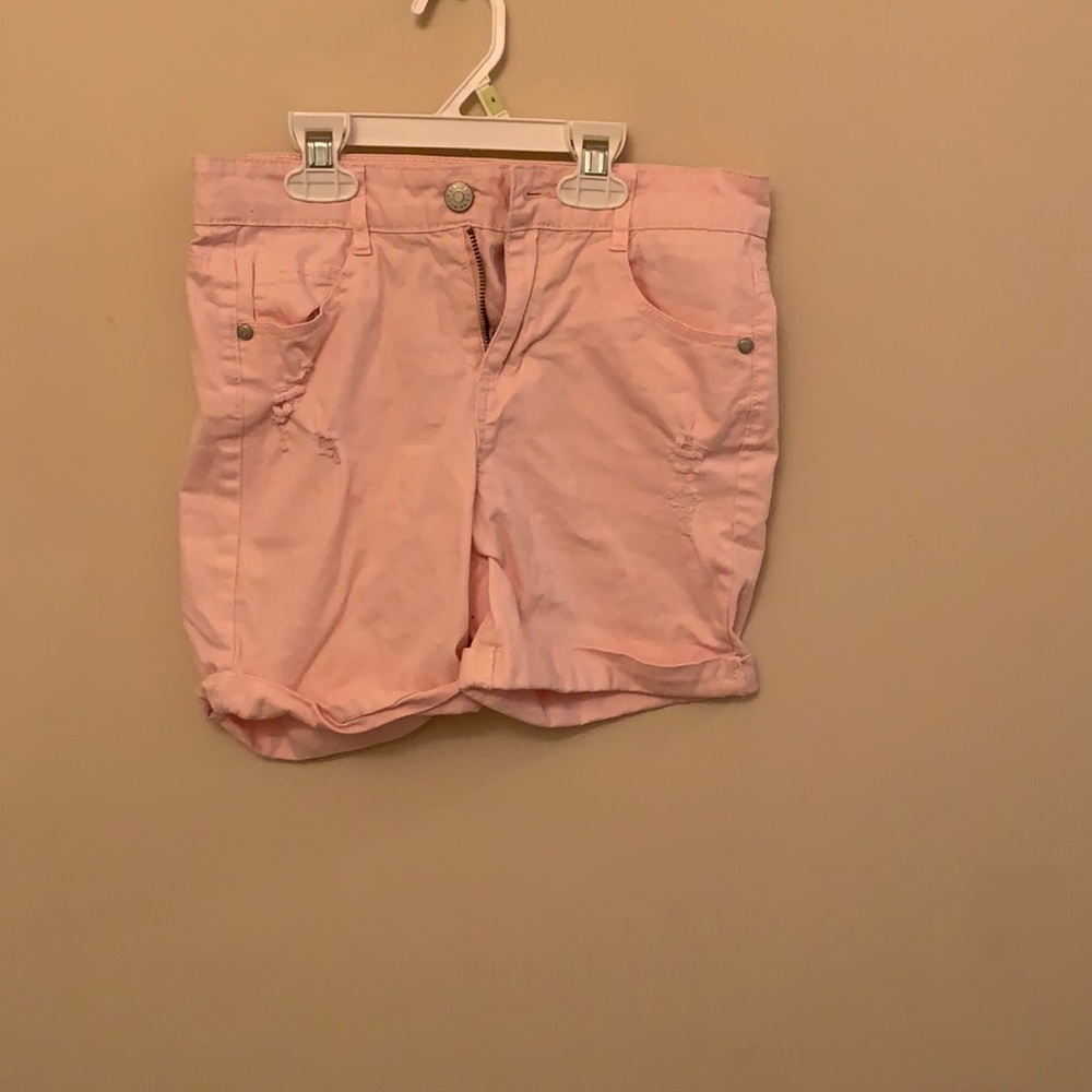 Light pink shorts